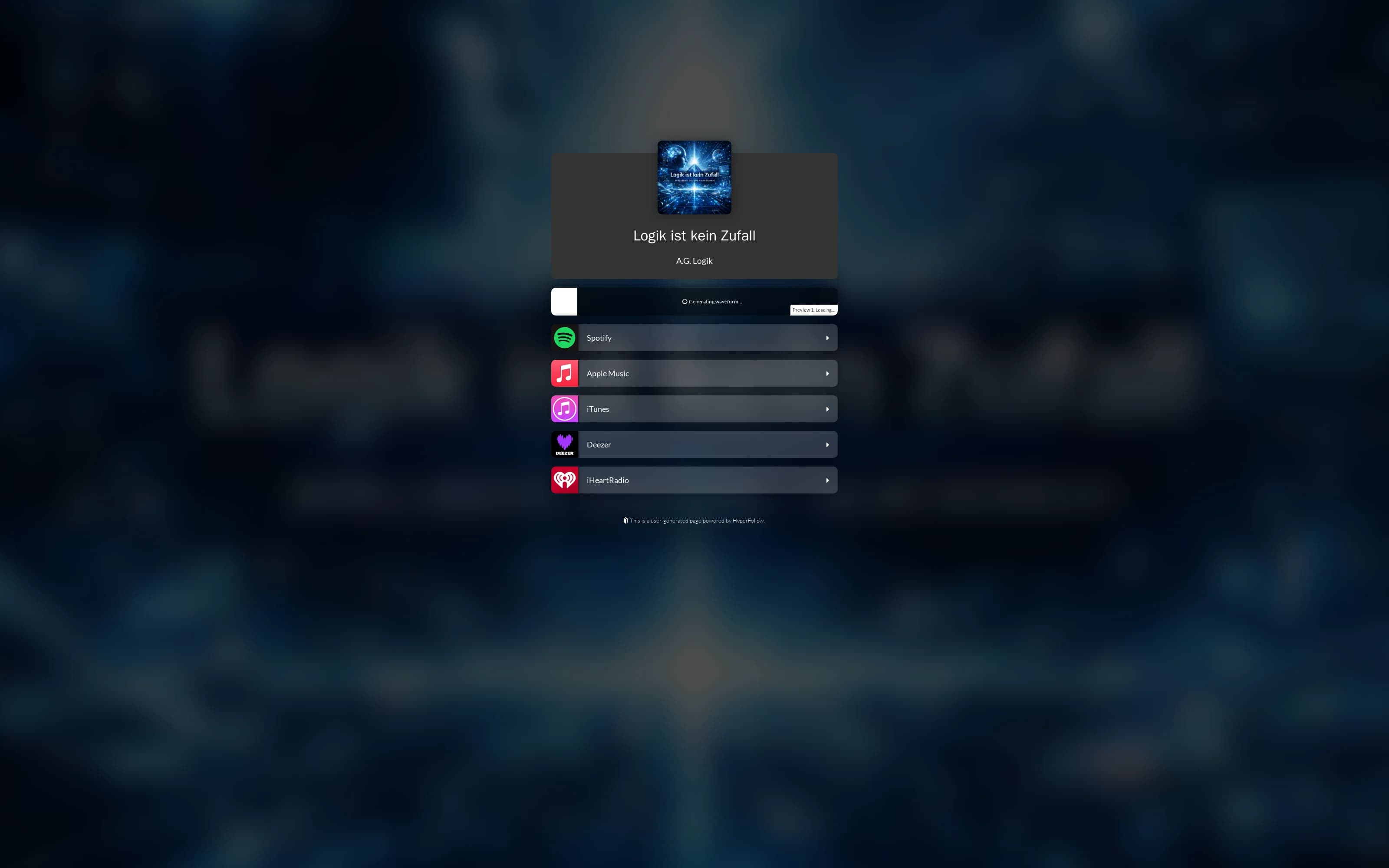 Screenshot of Logik ist kein Zufall